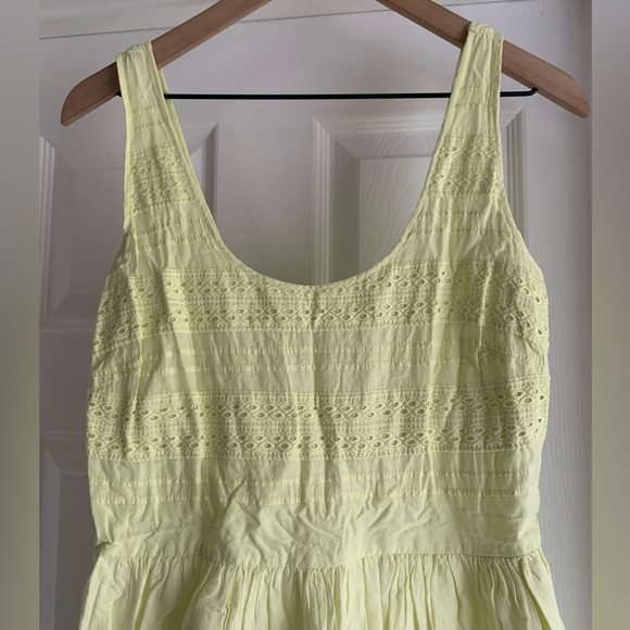 Old Navy Citron Eyelet Sundress - Picture 2 of 8